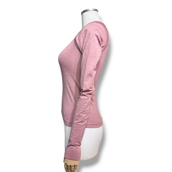 LULULEMON Pink Swiftly Tech Long Sleeve Shirt Size 2 - Picture 6 of 12
